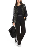 Fit For Leo Black Shiny Quilted Gilet <span>XS37.03W36<span>