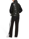 Fit For Leo Black Shiny Quilted Gilet <span>XS37.03W36<span>