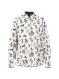 Dodgy Dogs Dog Print Shirt <span>ZS51.18W83<span>