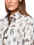 Dodgy Dogs Dog Print Shirt <span>ZS51.18W83<span>