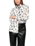 Dodgy Dogs Dog Print Shirt <span>ZS51.18W83<span>