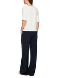 Logomania Ivory Print T-Shirt <span>ZS48.18J55<span>