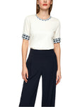 Logomania Ivory Print T-Shirt <span>ZS48.18J55<span>
