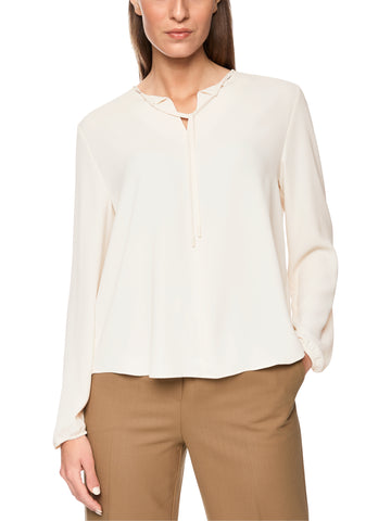 Dodgy Dogs Ivory Tie Blouse <span>ZS51/15W45<span>