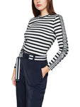 Logomania Stripe Long Sleeve Top <span>ZS48.13J37<span>