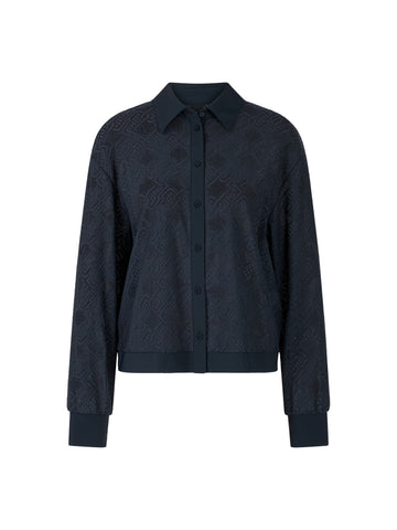 Logomania Navy Lace Jacket <span>ZS51.14J08<span>