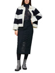Logomania Navy Lace Skirt <span>ZS71.06J08<span>