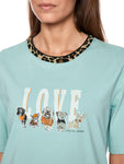 Dodgy Dogs Dog Love T Shirt <span>ZS48.26J74<span>