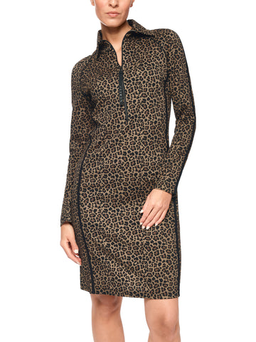 Dodgy Dogs Leopard Print Dress <span>ZS21.35J61<span>