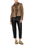 Dodgy Dogs Wool Jacket With leopard Print Collar <span>ZS31.15J30<span>