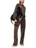 Dodgy Dogs Leopard Print Velour Hoody <span>ZS44.16J65<span>
