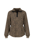 Dodgy Dogs Leopard Print Long Sleeve Top <span>ZS51.17W34<span>
