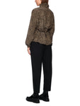 Dodgy Dogs Leopard Print Long Sleeve Top <span>ZS51.17W34<span>