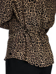 Dodgy Dogs Leopard Print Long Sleeve Top <span>ZS51.17W34<span>
