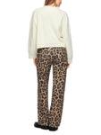 Dodgy Dogs Leopard Print Wigan Wide Leg Jean <span>ZS82.18D12<span>