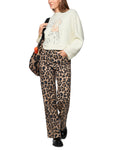 Dodgy Dogs Leopard Print Wigan Wide Leg Jean <span>ZS82.18D12<span>