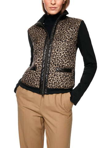 Dodgy Dogs Leopard Print Zip Jacket <span>ZS31.12J55<span>