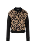 Dodgy Dogs Leopard Print Sweater <span>ZS41.28M34<span>