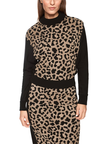 Dodgy Dogs Leopard Print Sweater <span>ZS41.28M34<span>
