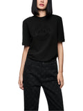 Ski Is The Limit Sequin Short Sleeve T Shirt <span>ZS48.36J78<span>