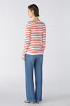 Lime Stripe Light Cotton Sweater <span>88324<span>