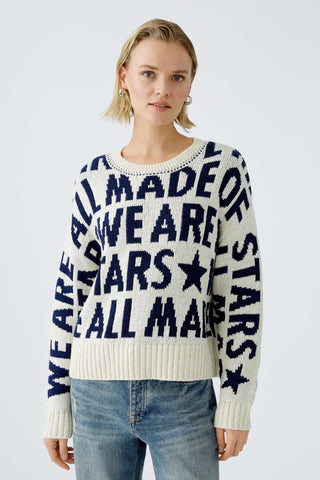 We Are All Made Of Stars Cotton Sweater <span>90156<span>