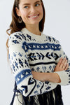 Rodeo Romance Fringe Sweater <span>94258<span>