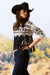 Rodeo Romance Fringe Sweater <span>94258<span>