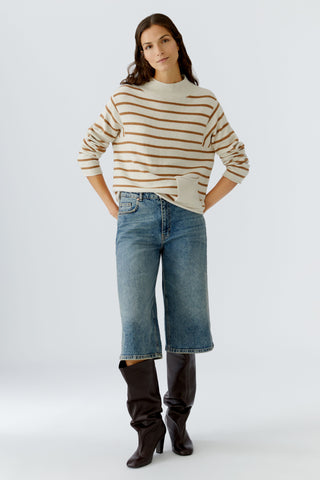 Autumn Checklist Stripe Sweater <span>86105<span>