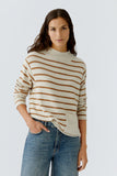 Autumn Checklist Stripe Sweater <span>86105<span>