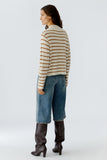 Autumn Checklist Stripe Sweater <span>86105<span>