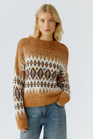Autumn Checklist Print Sweater <span>86116<span>