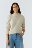 Autumn Checklist Funnel Neck Sweater <span>86084<span>