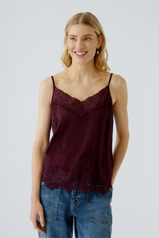 Cafe Rouge Satin Lace Cami <span>94325<span>