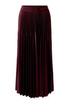 Cafe Rouge Berry Satin Pleat Skirt <span>95398<span>