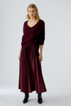 Cafe Rouge Berry Satin Pleat Skirt <span>95398<span>