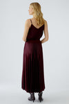 Cafe Rouge Berry Satin Pleat Skirt <span>95398<span>