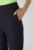 Straight Leg Navy Jersey Trousers <span>79291<span>