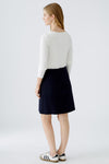 Boiled Wool Short Skirt <span>79363<span>