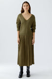 Rodeo Romance Olive Crinkle Skirt <span>88975<span>