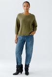 Rodeo Romance Olive Mohair Sweater <span>94286<span>