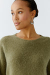 Rodeo Romance Olive Mohair Sweater <span>94286<span>