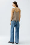 Cafe Rouge Satin Lace Cami <span>94325<span>