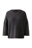 Cafe Rouge Alpaca 3/4 Sleeve Slate Sweater <span>94286<span>