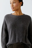 Cafe Rouge Alpaca 3/4 Sleeve Slate Sweater <span>94286<span>