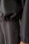 Cafe Rouge Slate Grey Jersey Bomber Jacket <span>94779<span>