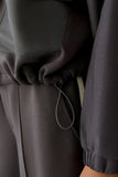 Cafe Rouge Slate Grey Jersey Bomber Jacket <span>94779<span>