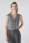 Amazing Grey Knitted Waistcoat <span>89307<span>