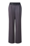 Amazing Greys Charcoal Grey Satin Pull On Wide Leg Trousers <span>88773<span>