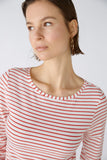 Stripe Cotton Long Sleeve Top <span>88220<span>